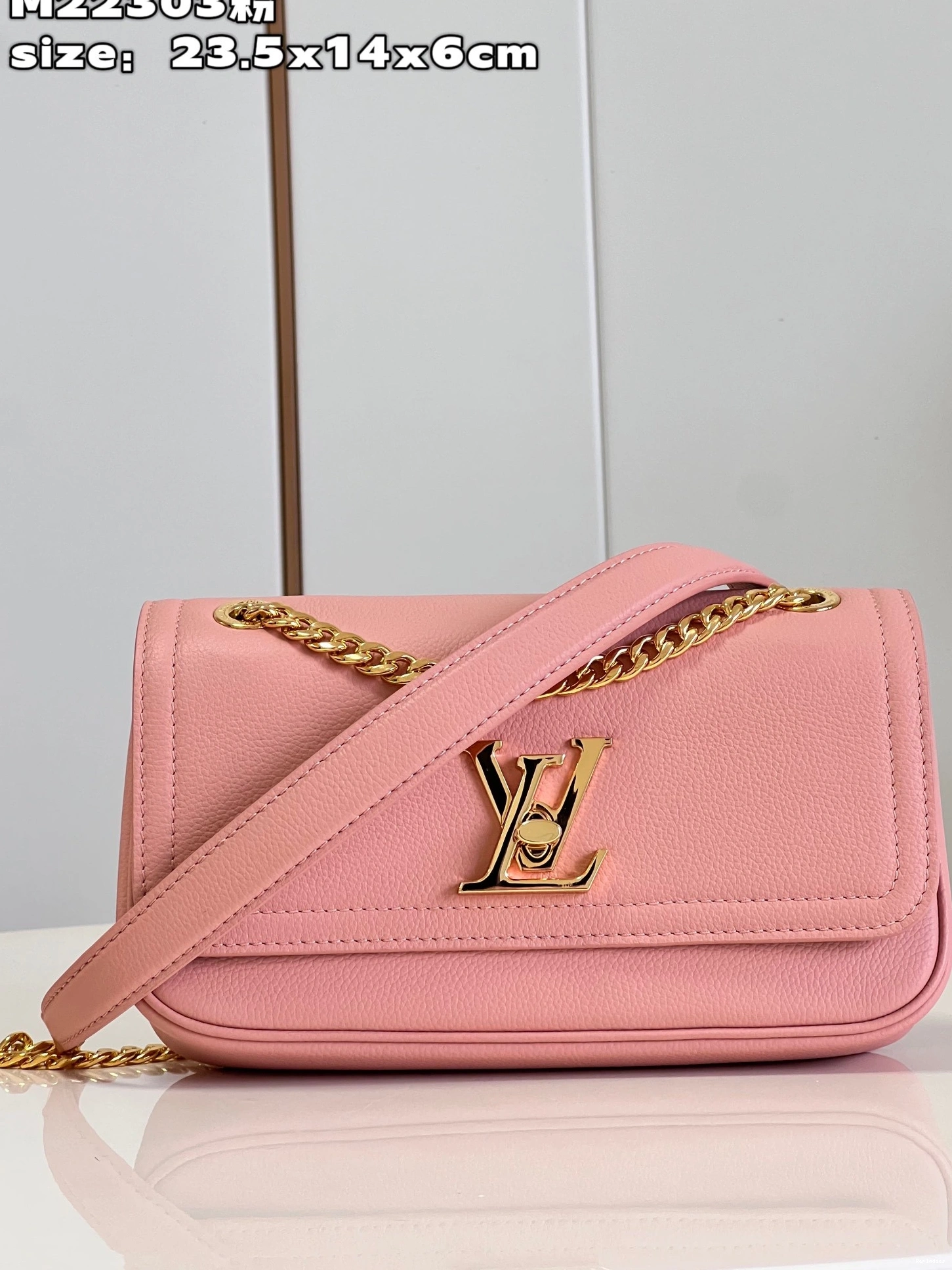 Rep ladies LOUIS cm TWIST-23.5*14*6 VUITTON 0813